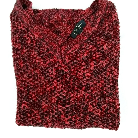JESSICA SIMPSON Womens Red Knit Sweater Size Small - Picture 4 of 8